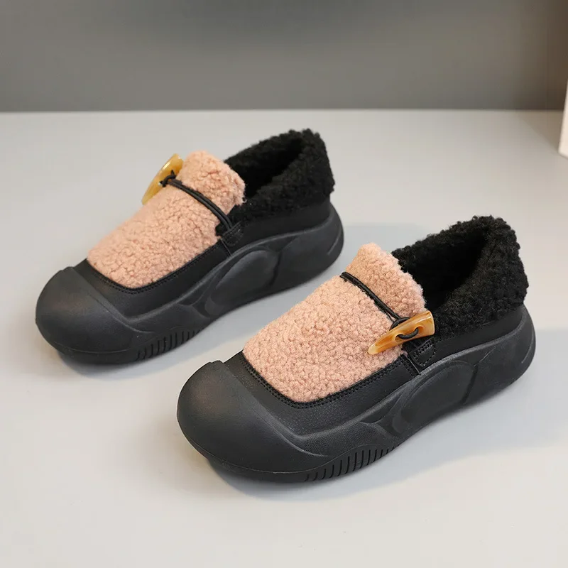 Chaussures confortables pour femmes en fourrure pour automne/hiver - image de produit 9
