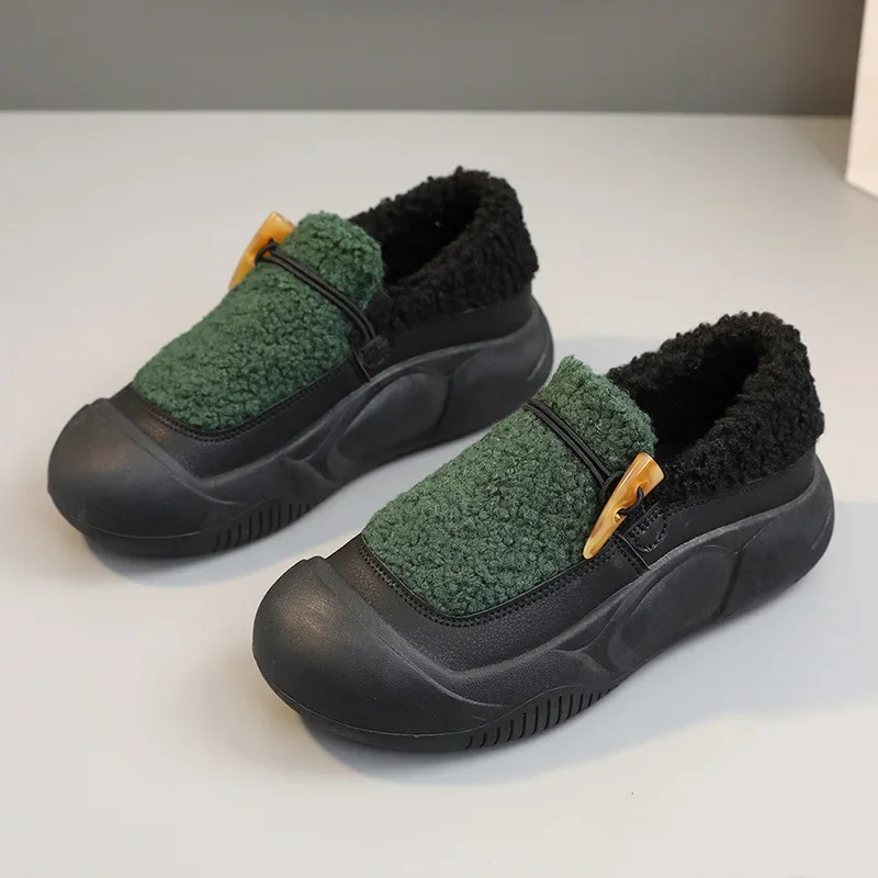 Chaussures confortables pour femmes en fourrure pour automne/hiver - image de produit 6