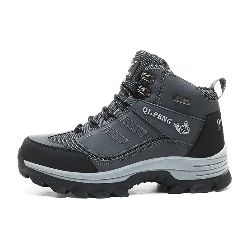 Bottes de neige en cuir pour hommes: chaudes et imperméables - image de produit 7